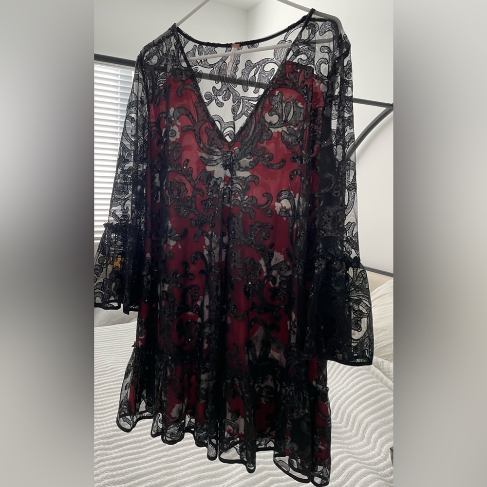 Free People Falling Flowers Dress…